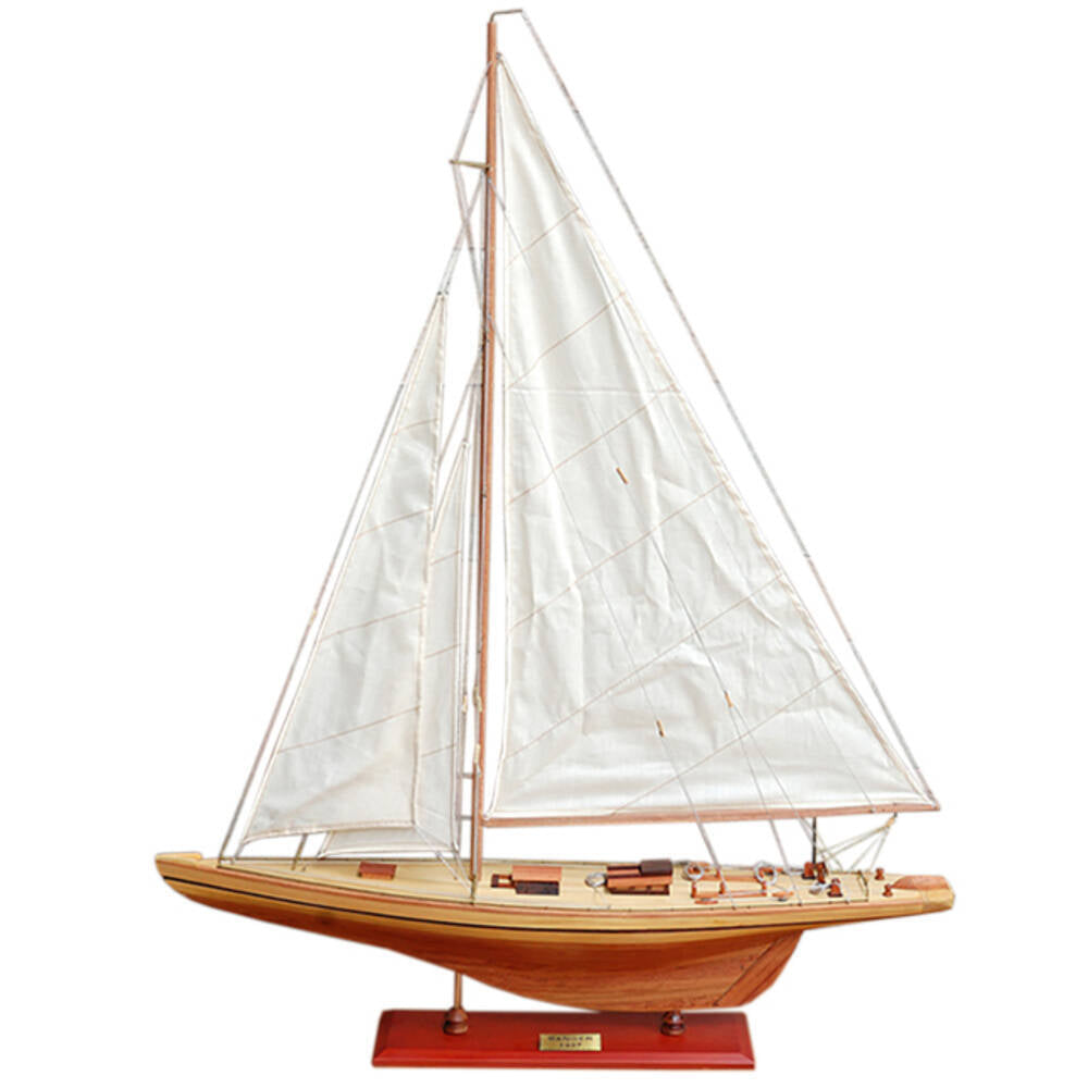 Ranger Medium Sailboat Schooner Yacht Model - Y041 - Old Modern