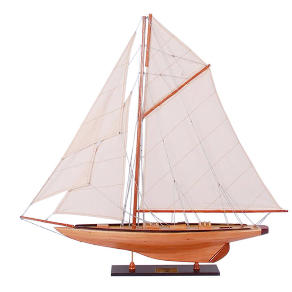 Tuiga Medium Sailboat Schooner Yacht Model - Y049 - Old Modern