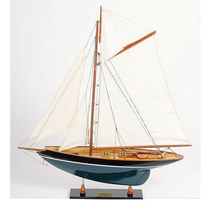 Pen Duick Painted Large Sailboat Schooner Yacht Model - Y056 - Old Modern