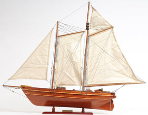 Old Modern America Cup Racing Yacht Fully Assembled Model Y214