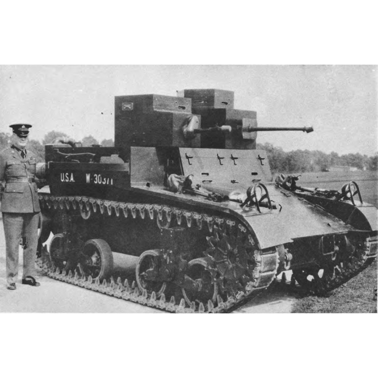Commander Models U.S. M2A3 Light Tank 1/35 Scale Requires AFV Club Track #35019 1-009