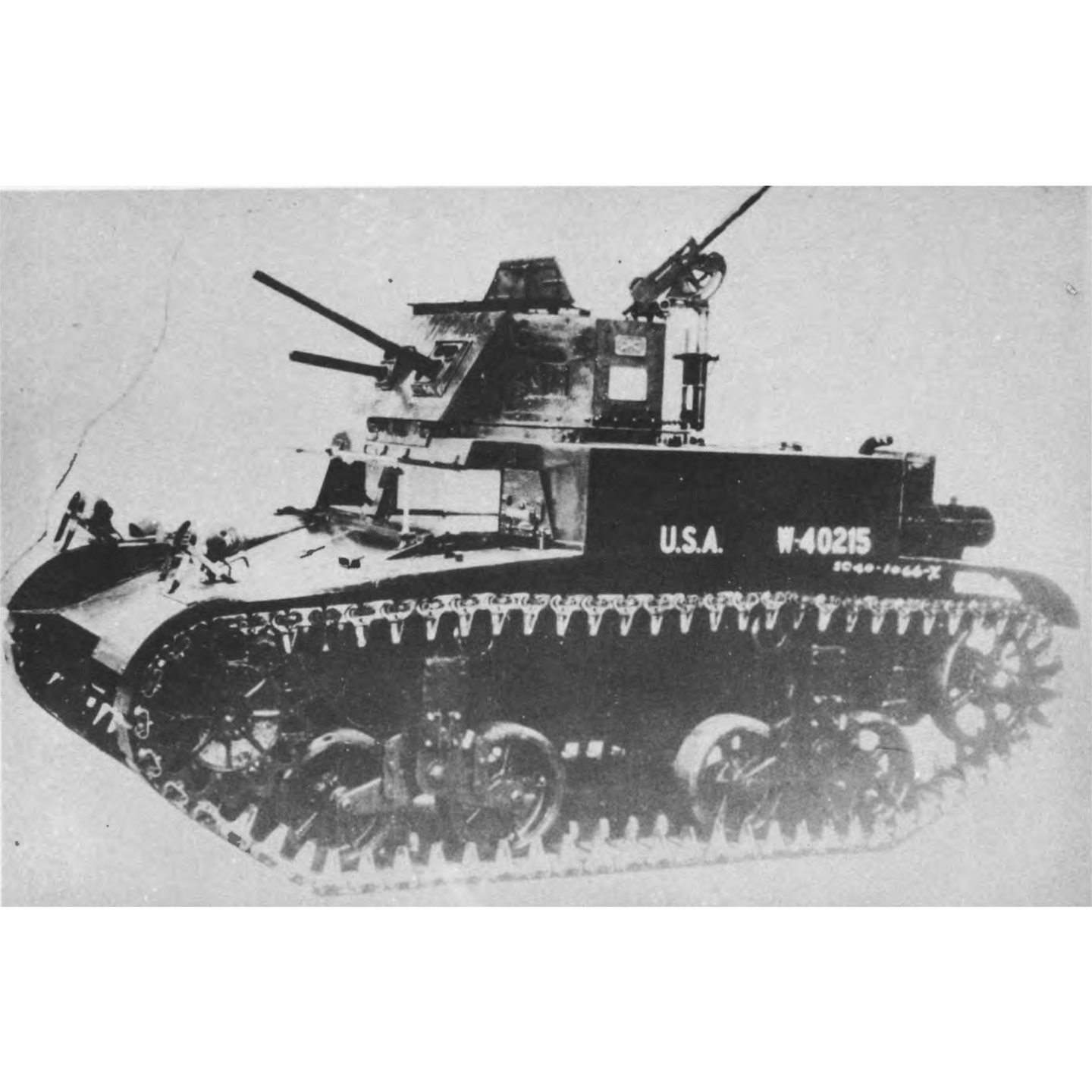 Commander Models U.S. M1A1 Combat Car 1/35 Scale Requires AFV Club Track #35019 1-057