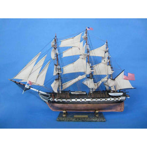 Handcrafted Model Ships USS Constitution Limited Tall Model Ship 30" B0803C