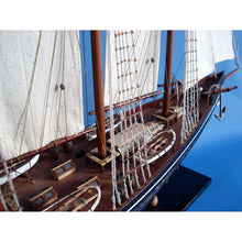 Handcrafted Model Ships Wooden Atlantic Limited Model Sailboat 32" D0103