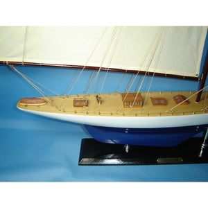 Handcrafted Model Ships Wooden Defender Limited Model Sailboat Decoration 35 Defender D0503