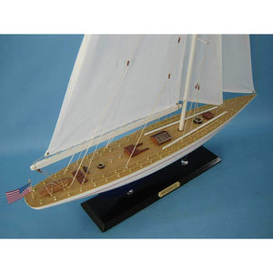 Handcrafted Model Ships Wooden Enterprise Limited Model Sailboat Decoration 35" Enterprise D0203large