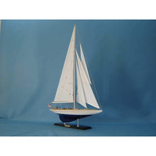 Handcrafted Model Ships Wooden Enterprise Limited Model Sailboat Decoration 35" Enterprise D0203large