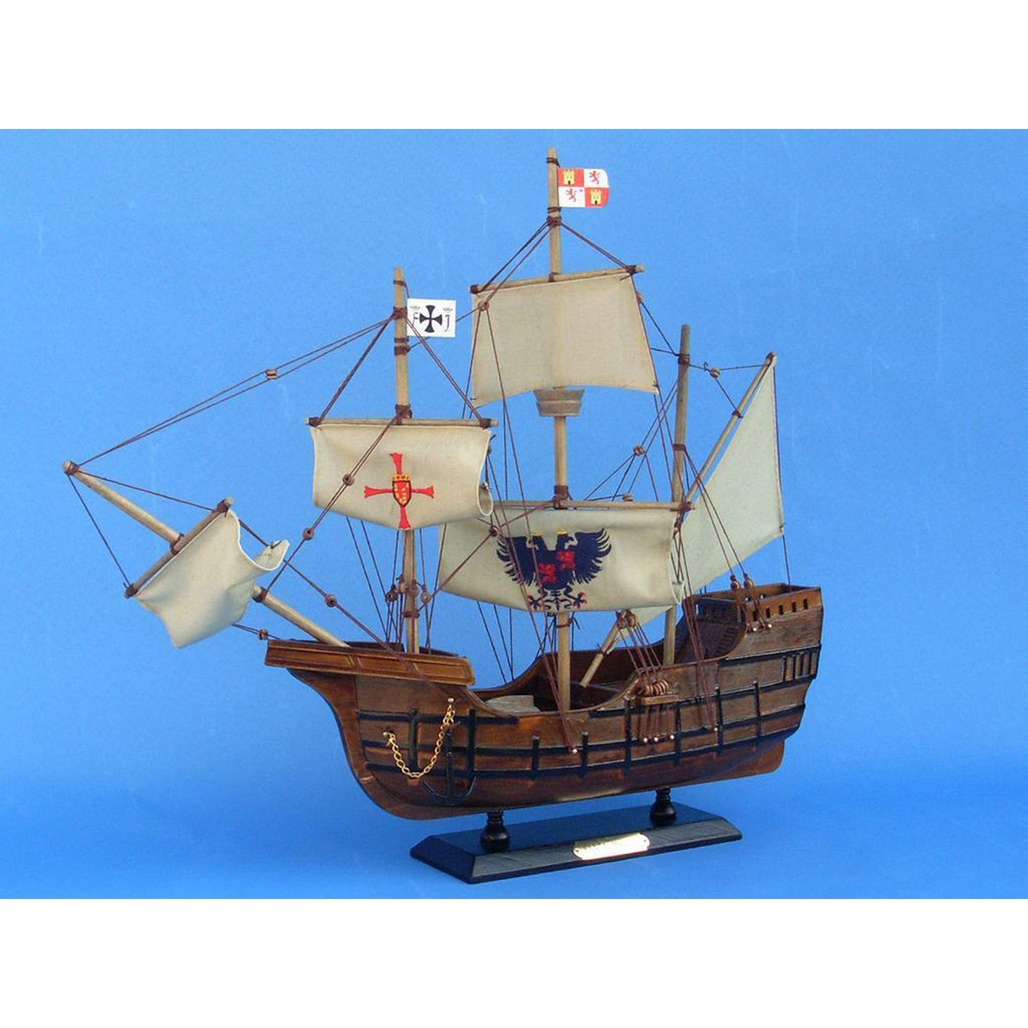 Handcrafted Model Ships Wooden Santa Maria Limited Tall Model Ship 20