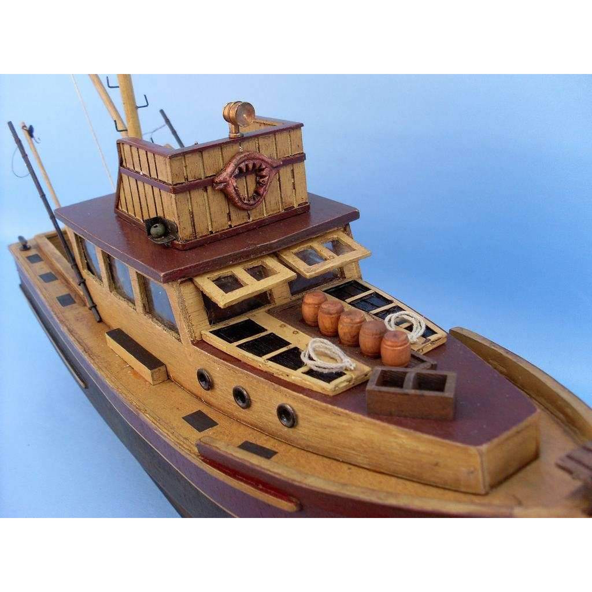 Wooden Jaws - Orca Model Boat 20