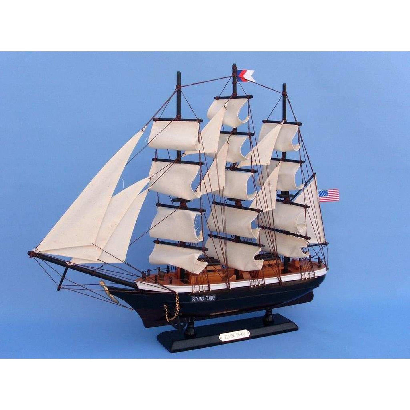 Handcrafted Model Ships Wooden Flying Cloud Tall Model Clipper Ship 24 Flying Cloud 20