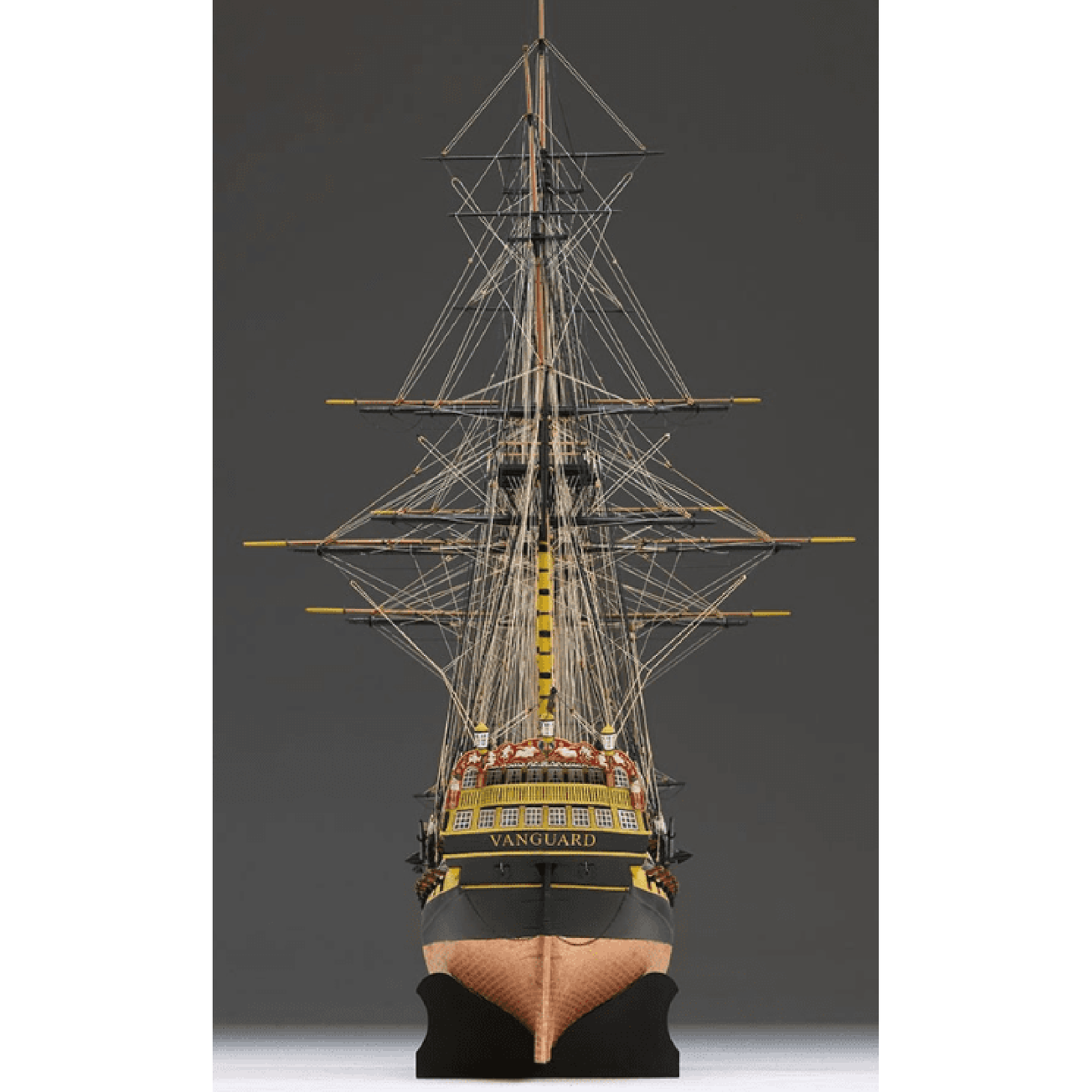 AMATI - HMS Vanguard Wood Ship Model Kit - AM1300/04