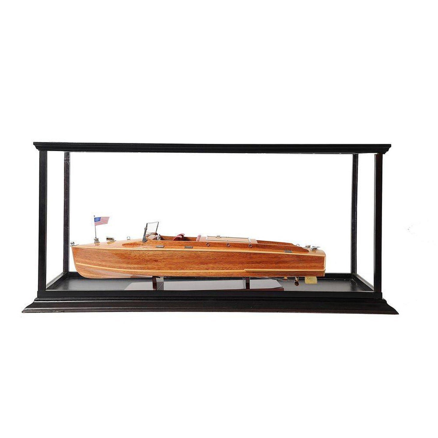 Old Modern Chris Craft Runabout with Display Case B033A