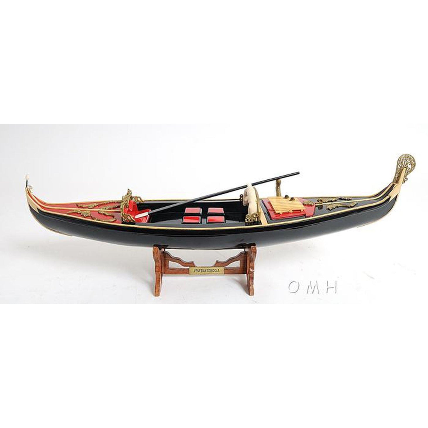 Old Modern Venetian Gondola B083