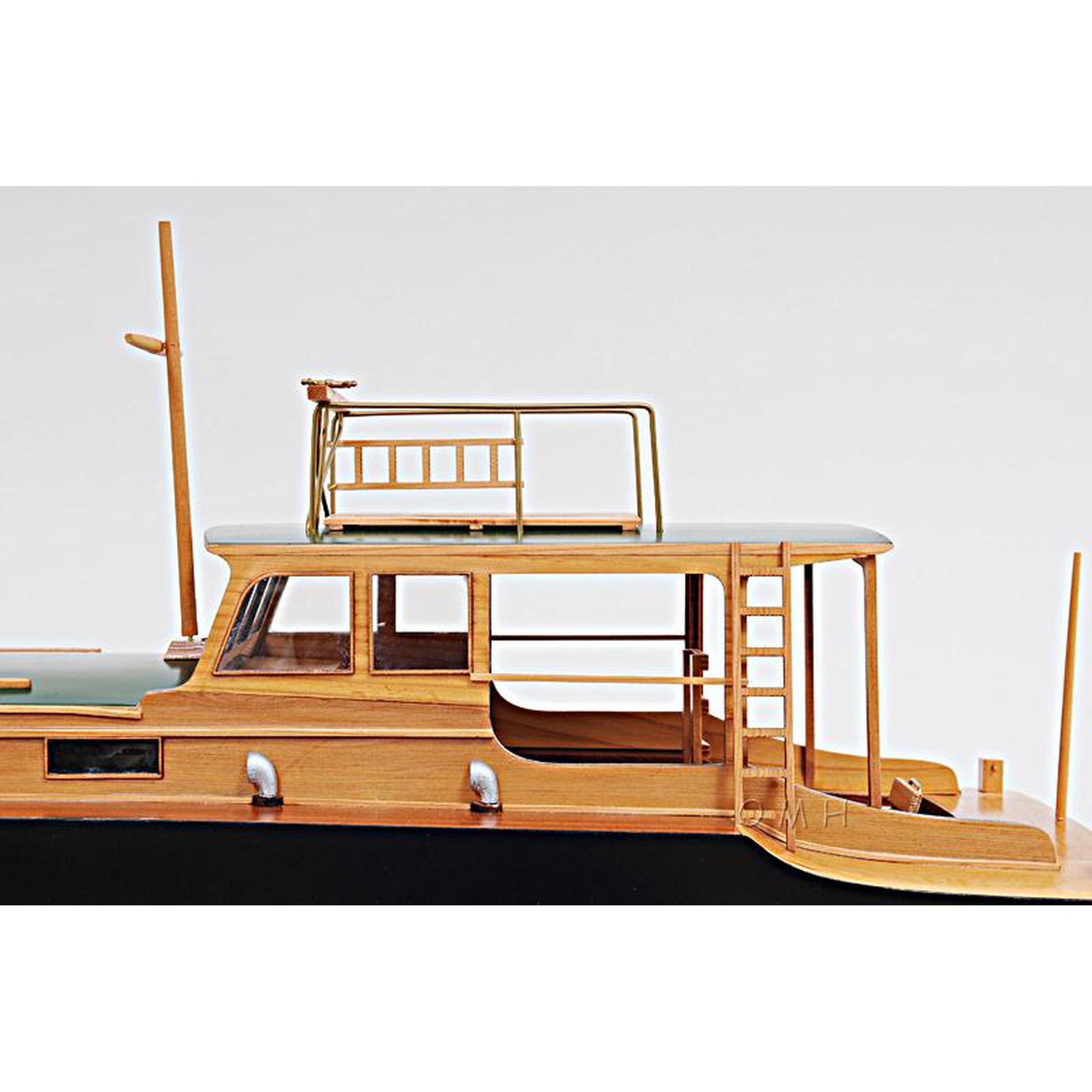 Ernest Hemingway's Pilar Wooden Fishing Boat Model