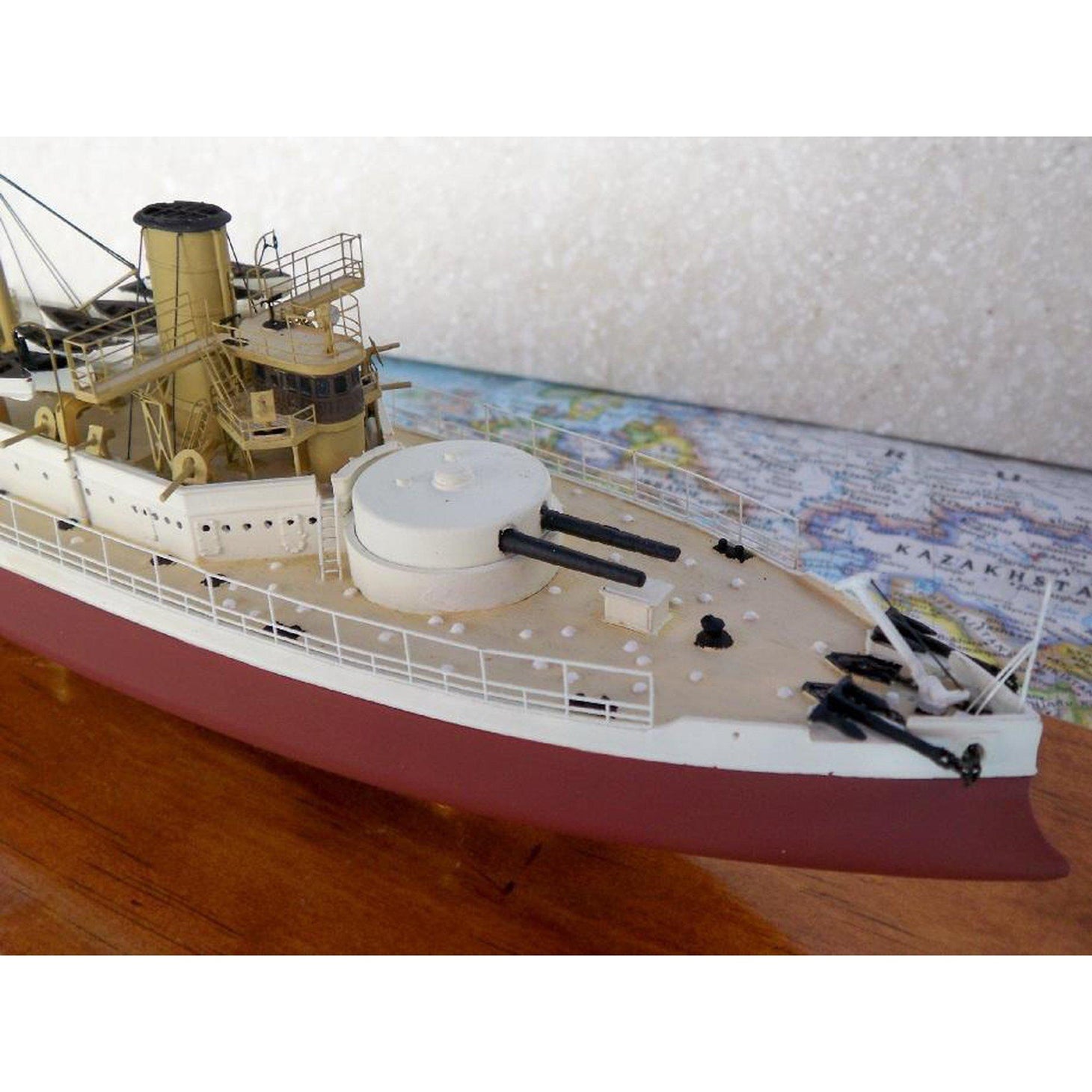 Iron Shipwrights USS Puritan BM-1 1898 1/350 Scale Resin Model Ship Kit 4-141