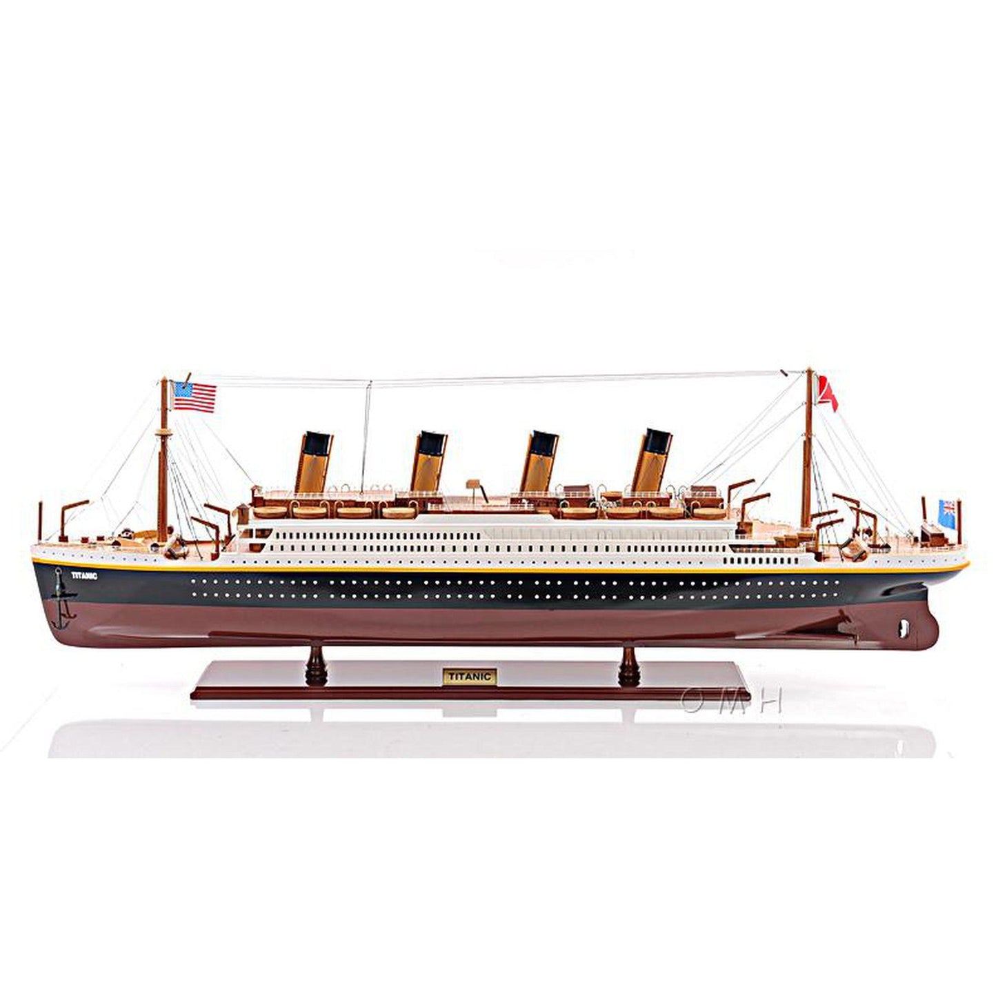 Old Modern Titanic Painted Small C016