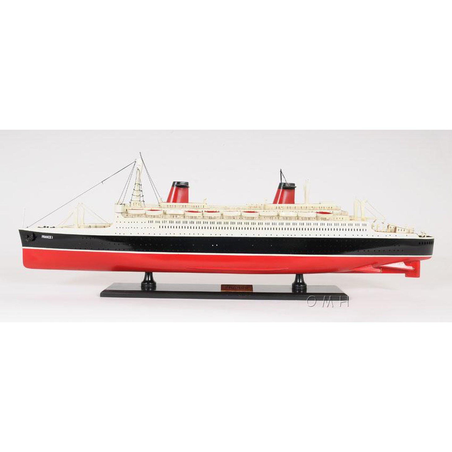 Old Modern SS France Painted C018