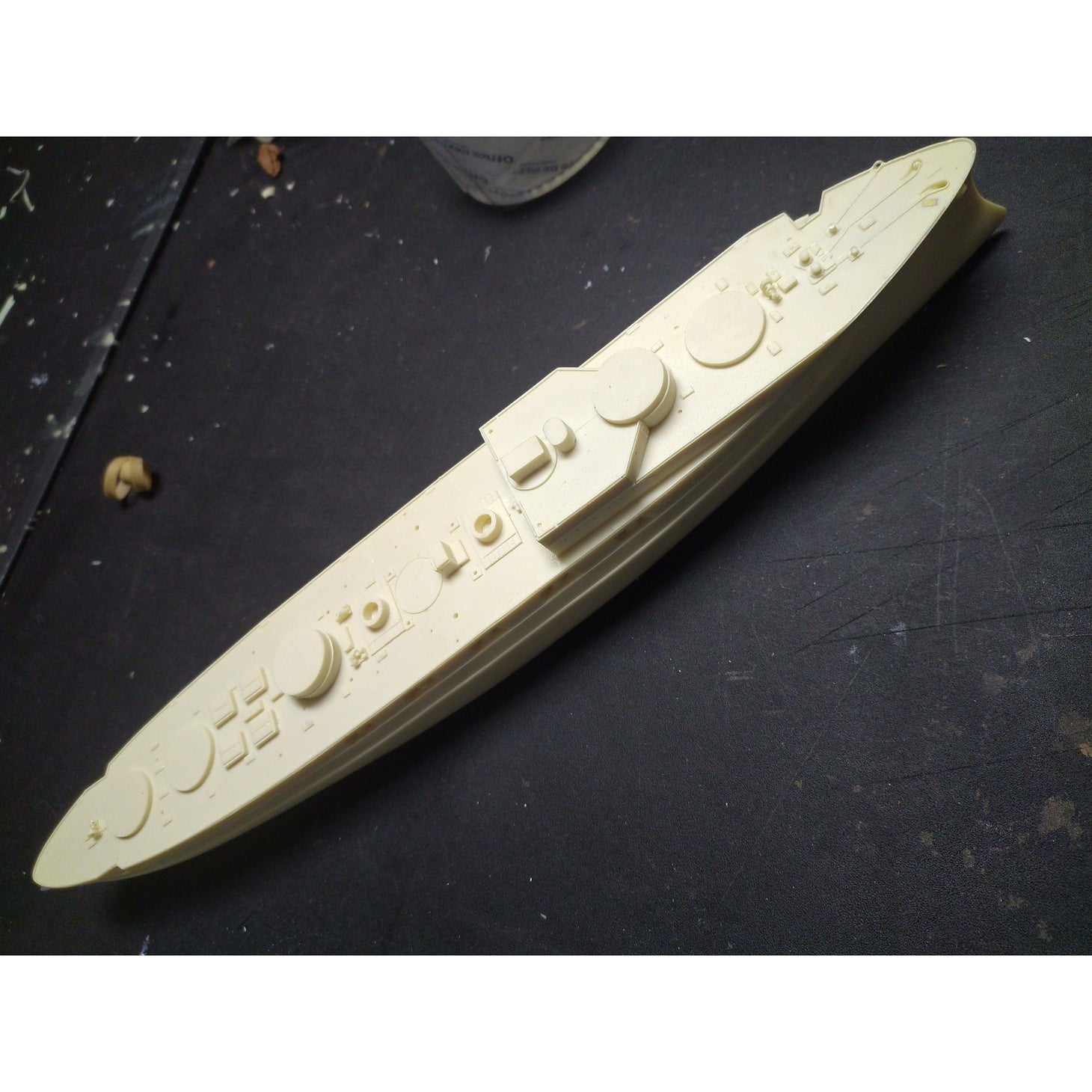 USS Delaware BB-28 Delaware class battleship - circa 1918 1/350 Scale Resin Model Ship Kit 4-263