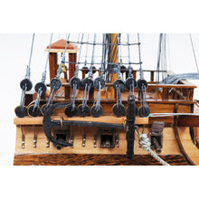 Old Modern HMS Victory Bow Section P009