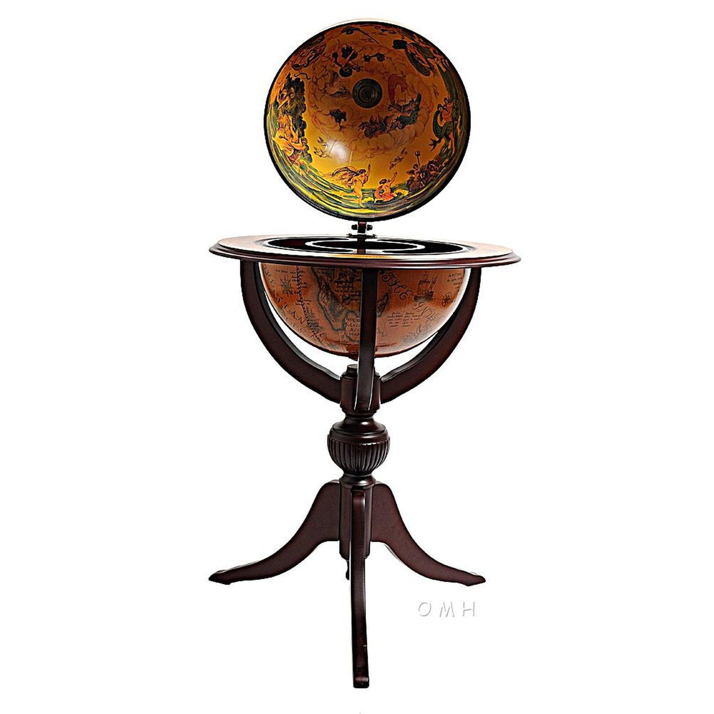 Old Modern Globe bar 17 3/4 inches - 3 legs NG003