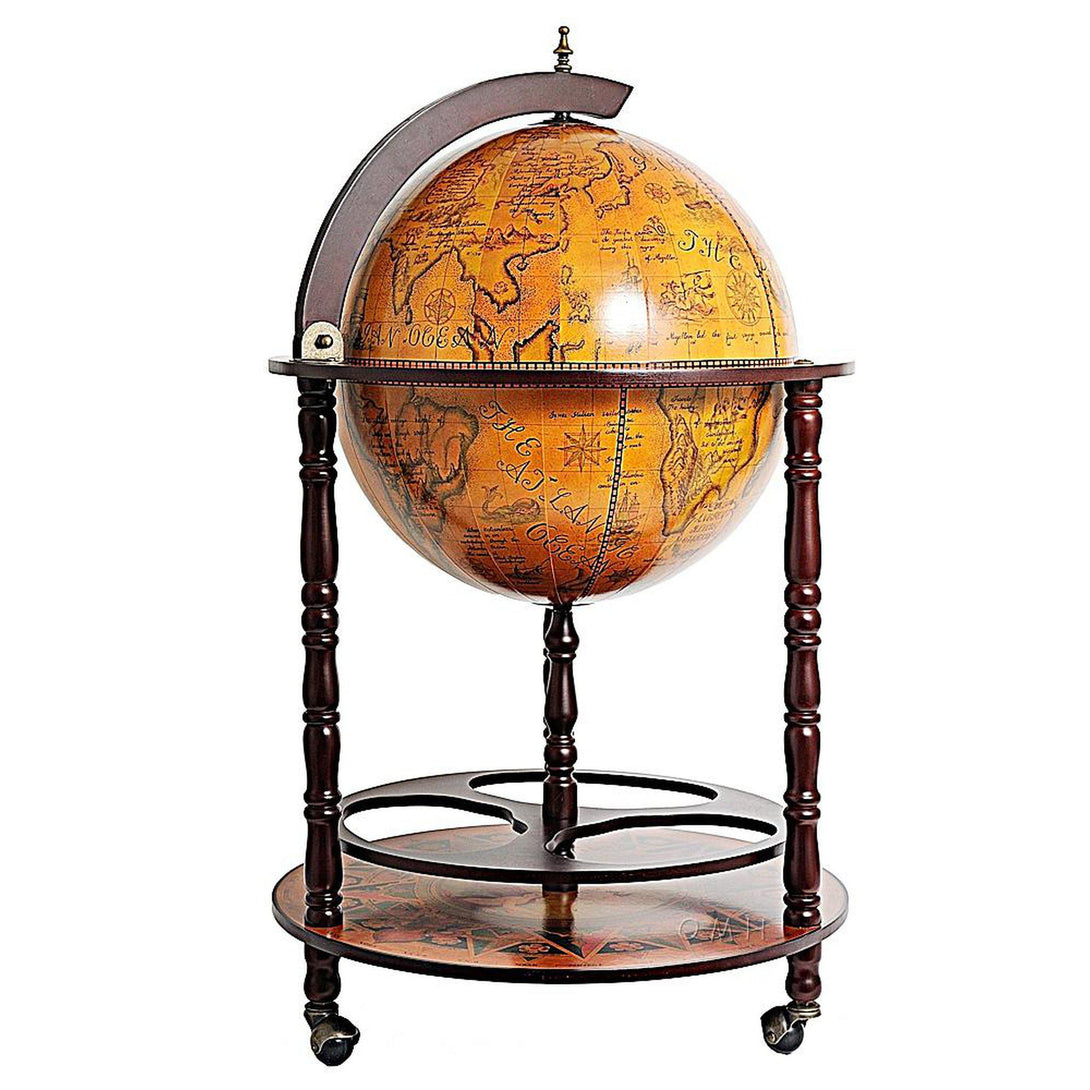 Old Modern Globe drink cabinet 17 3/4 inches NG001