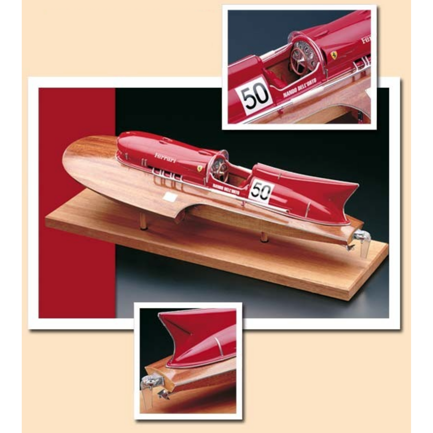 Ferrari Arno XI Limited Edition 1:80 Amati Model Ship Kit 1610