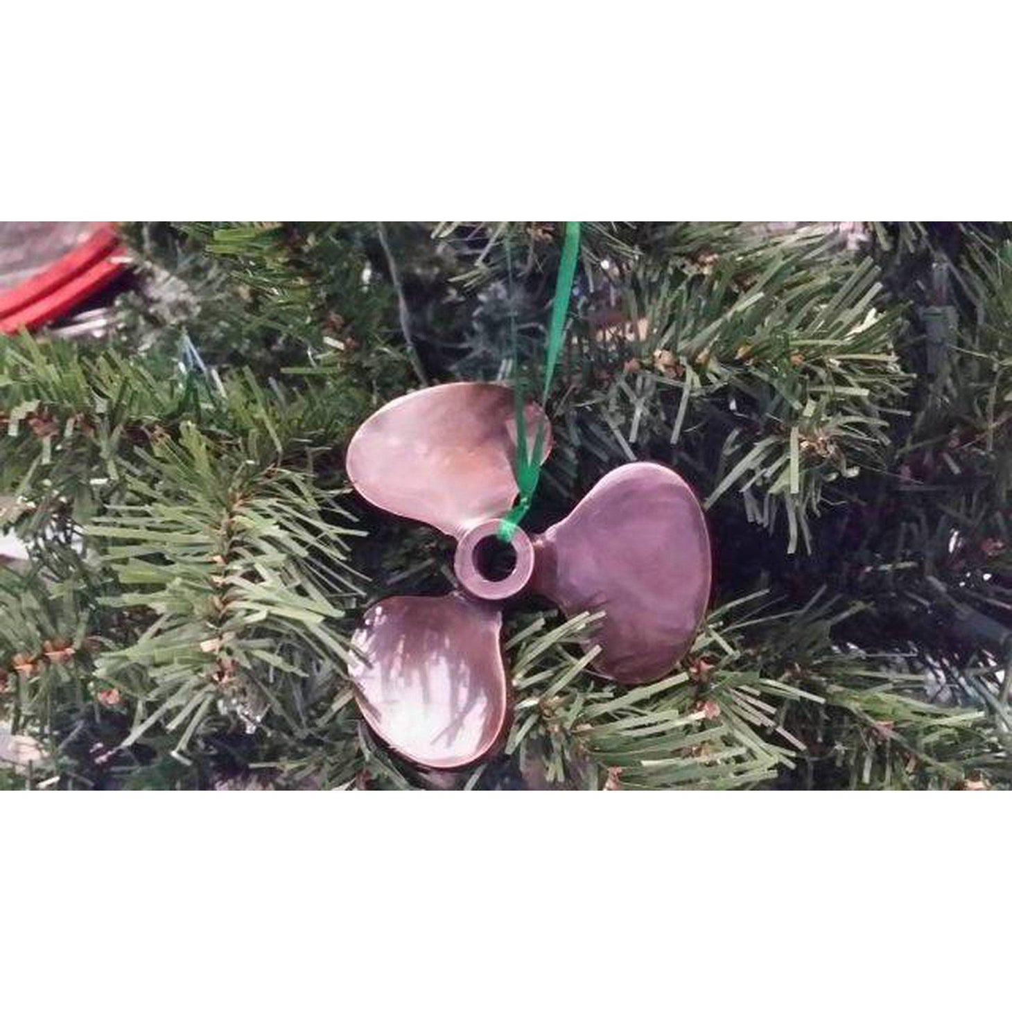 Handcrafted Model Ships Antique Copper RMS Titanic Propeller Christmas Tree Ornament 4