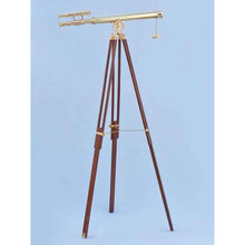 Handcrafted Model Ships Floor Standing Brass Griffith Astro Telescope 64" ST-0124 Brass