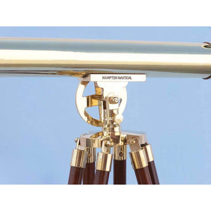 Handcrafted Model Ships Floor Standing Brass Griffith Astro Telescope 64" ST-0124 Brass