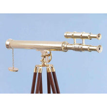 Handcrafted Model Ships Floor Standing Brass Griffith Astro Telescope 64" ST-0124 Brass