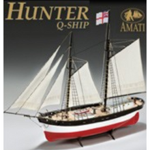 Hunter-Q 1/60 Amati Model Ship Kit 1450