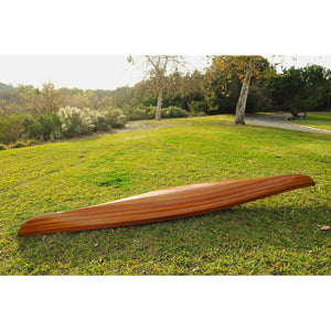Old Modern Wooden Kayak 15 K004