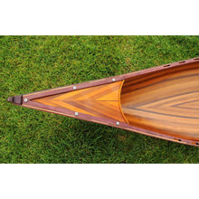 Old Modern Wooden Canoe 10 ft K007