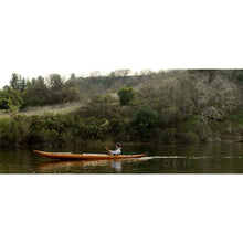 Old Modern Tandem Wooden Kayak 19 ft K003
