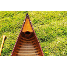 Old Modern 6 ft Wooden Canoe with ribs K037