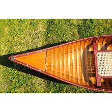 Old Modern 6 ft Wooden Canoe with ribs K037