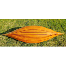 Old Modern 6 ft Wooden Canoe with ribs K037