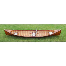Old Modern Traditional Wooden Canoe With Ribs K084
