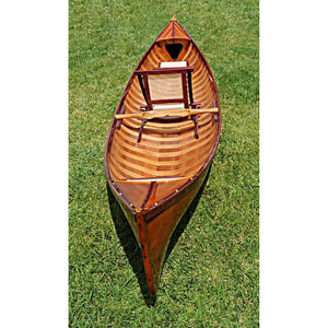 Old Modern Traditional Wooden Canoe With Ribs K084