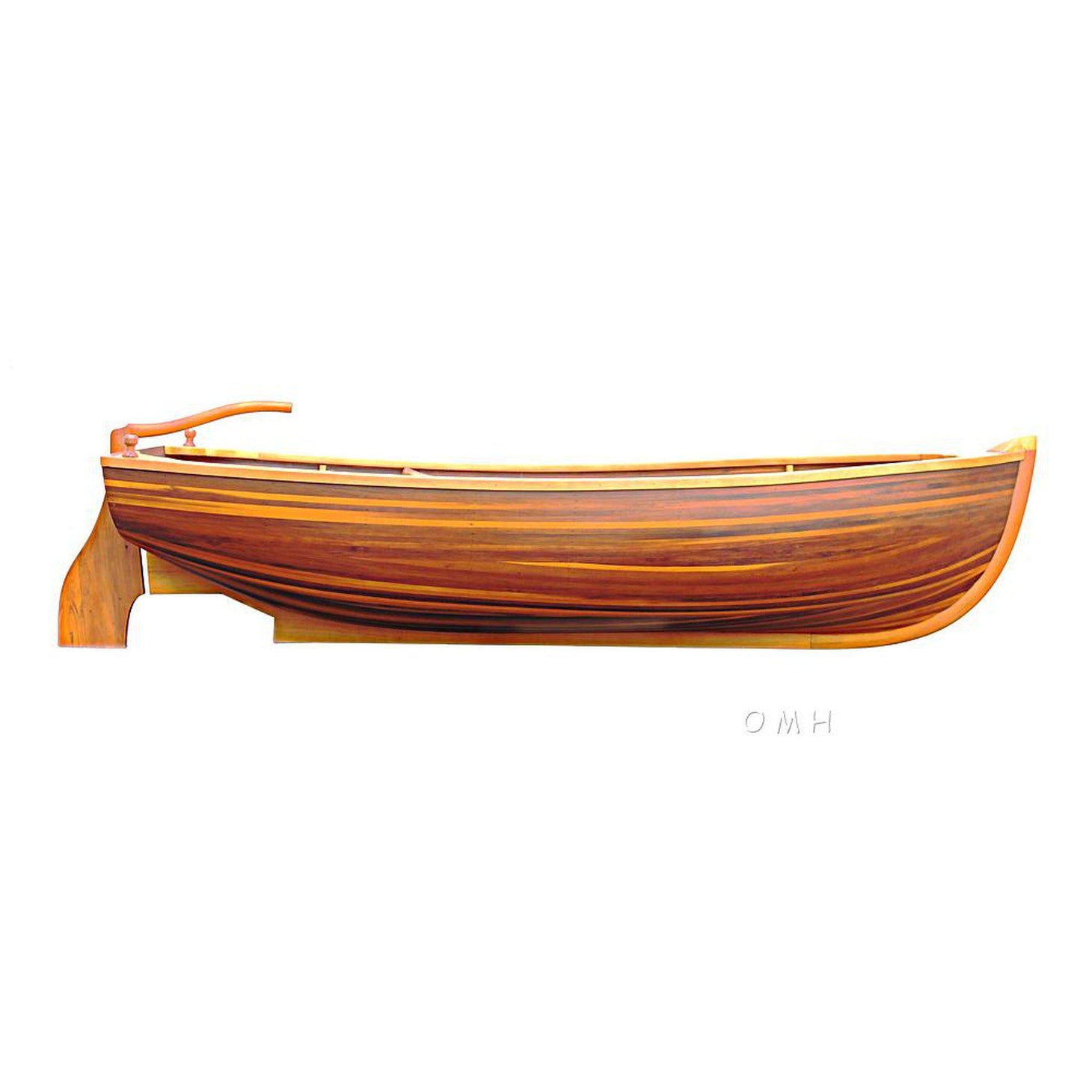 Old Modern Little Bear Wooden Dinghy Matte Finish K100M