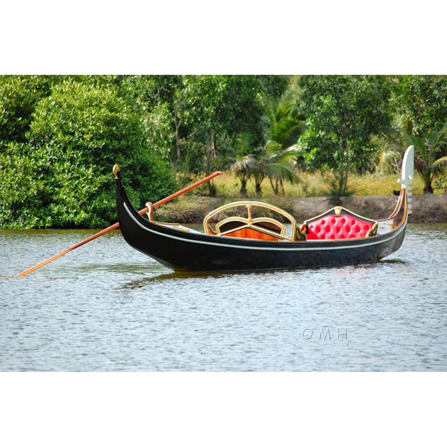 Old Modern Venetian Gondola Real Boat 36 K151
