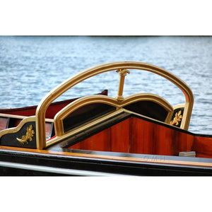 Old Modern Venetian Gondola Real Boat 36 K151