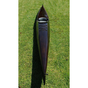 Old Modern St. Lawrence Racing Wooden Kayak 20 K158