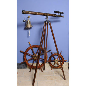 Old Modern Telescope with Stand-40 inch ND019