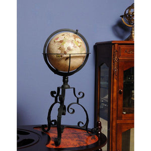 Old Modern Globe on tristand ND033