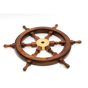 Old Modern Ship Wheel-24 inches ND034
