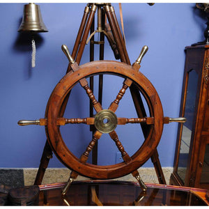 Old Modern Ship Wheel-30 inches ND036