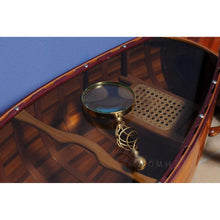 Old Modern Magnifier in wood box- 5 inches ND040