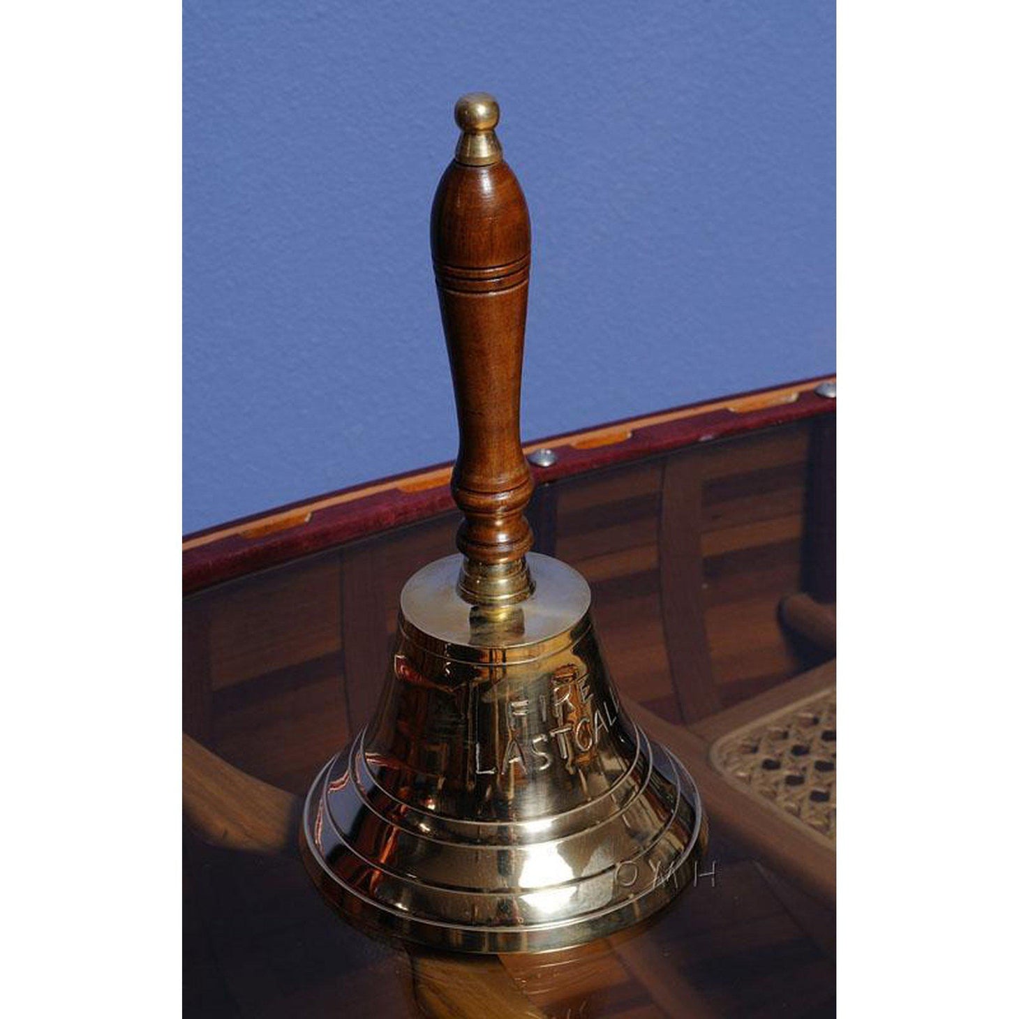 Old Modern Fire last call hand Bell- 6 inches ND053
