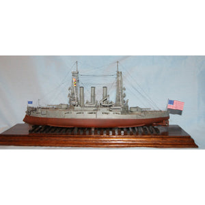 Iron Shipwrights USS Ohio BB12  1910 1/350 Scale Resin Model Ship Kit 4-191